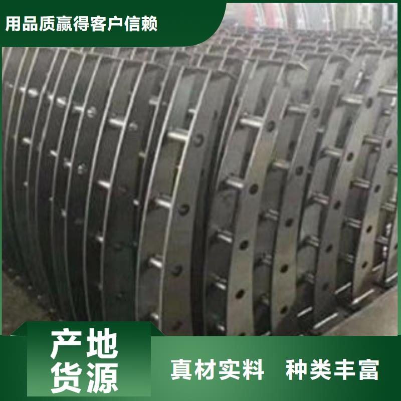 桥梁栏杆厂家喷塑防撞护栏信誉至上
